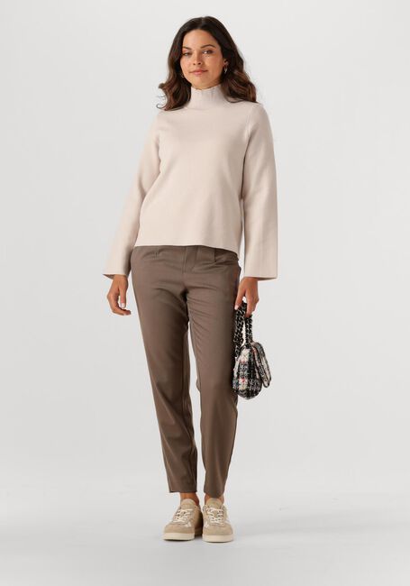 OBJECT Pull OBJREYNARD HIGH NECK PULLOVER en beige - large