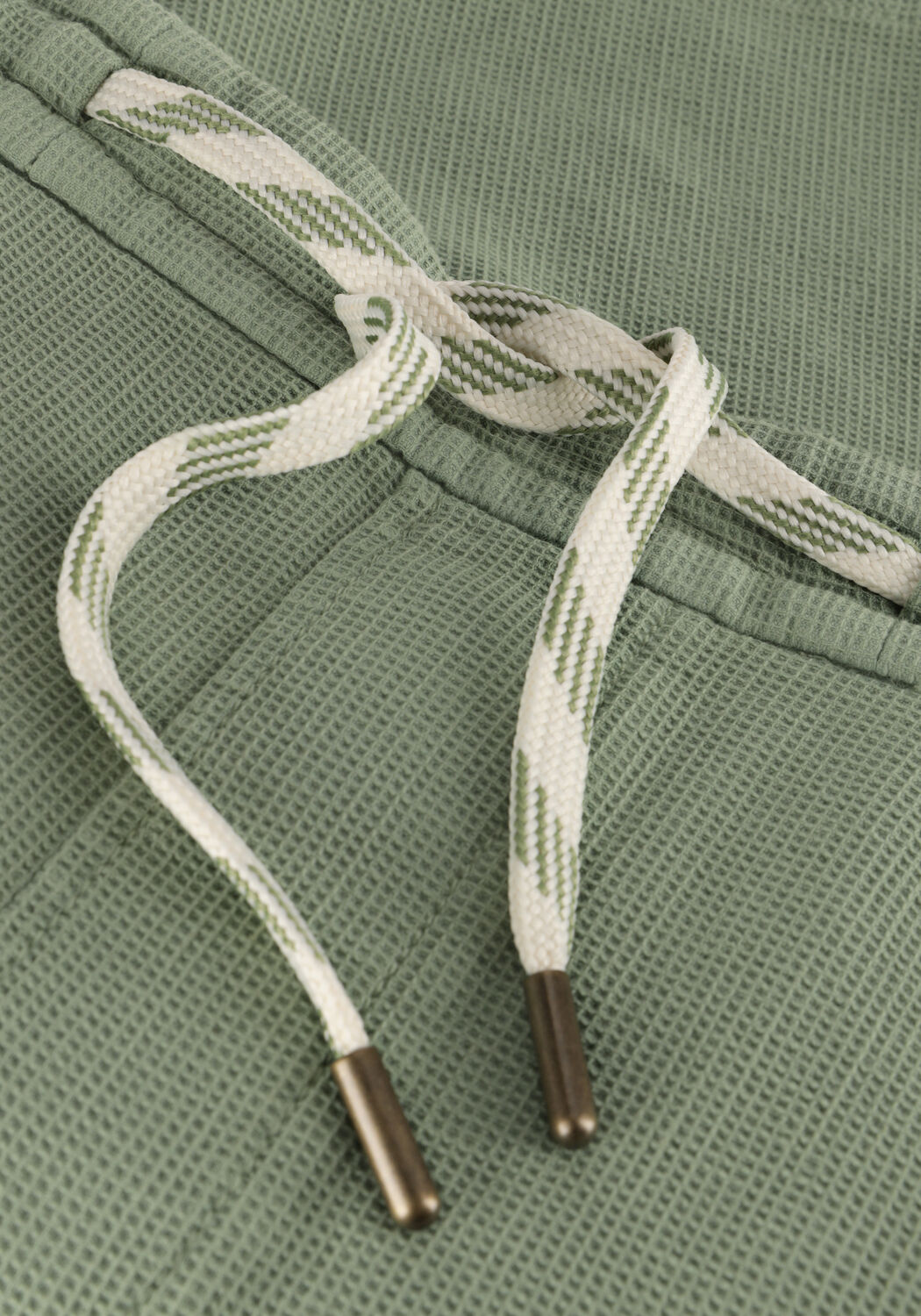 Groene CAST IRON Korte broek CHINO SHORTS WAFFLE STRUCTURE - large