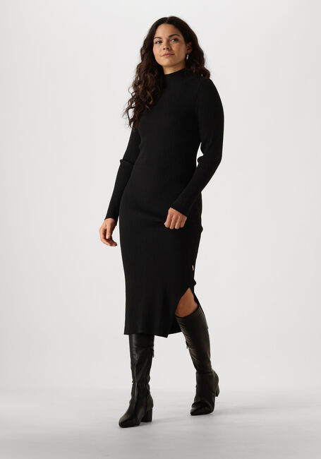 JANSEN AMSTERDAM Mini robe FN547 JURK BRENNA en noir - large