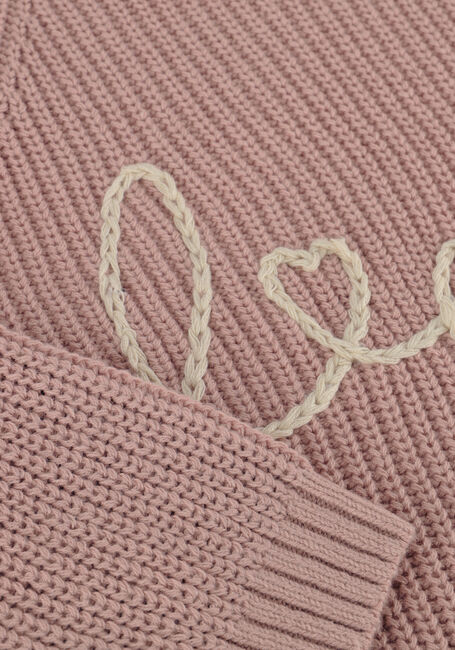 LIL' ATELIER Pull NMFEMLEN EMB KNIT LIL Rose clair - large