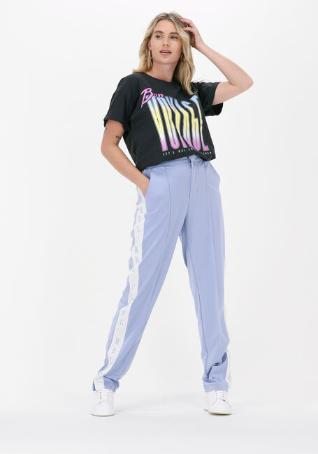 Zwarte COLOURFUL REBEL T-shirt BON VOYAGE BOXY TEE - large