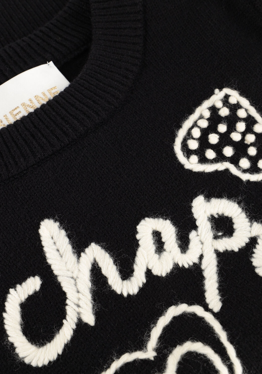 FABIENNE CHAPOT Pull VESPER PULLOVER en noir - large