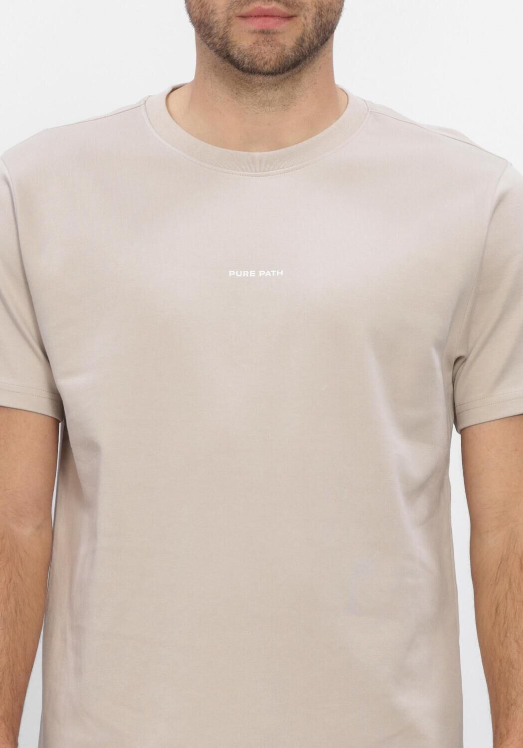 Beige PURE PATH T-shirt MANSION T-SHIRT - large