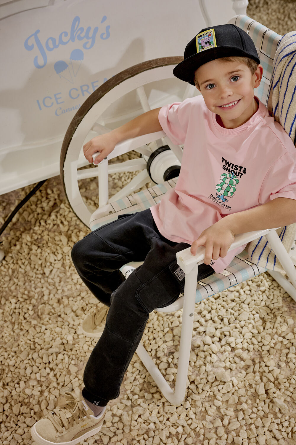 Bruine Z8 Joggingbroek COOPER - large