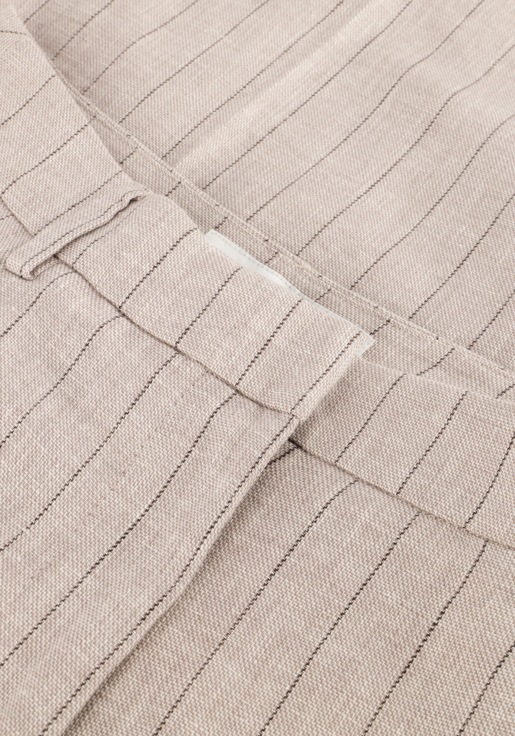 SELECTED WOMEN Pantalon SLFVILKA SUN HW EXTRA WIDE PANT en beige - large