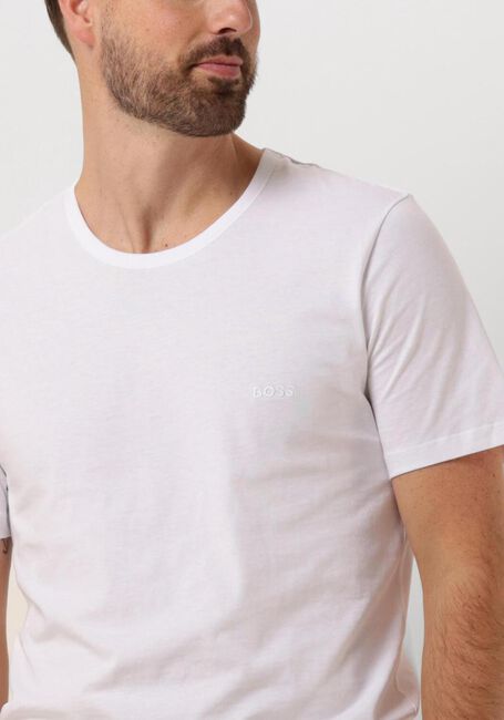 BOSS BLACK T-shirt TSHIRT RN 3P CLASSIC en blanc - large