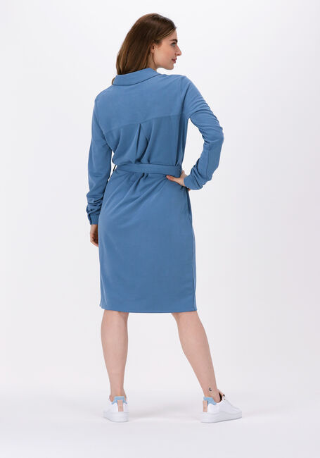 Blauwe JANSEN AMSTERDAM Mini jurk BIBIAN - large
