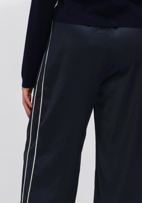 Donkerblauwe GESTUZ Wijde broek GZBICCA HW PANTS - large