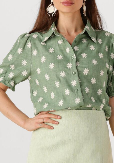 YDENCE BLOUSE VIVIENNE Blouses en vert - large