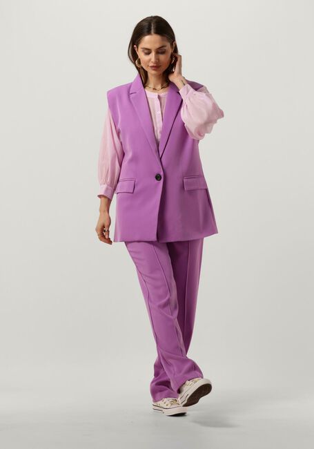 YDENCE Blazer GILET LIMA en violet - large