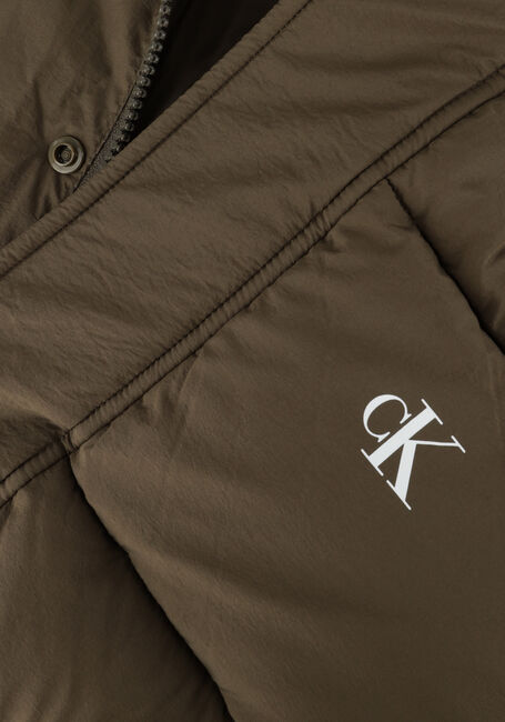 Donkergroene CALVIN KLEIN Gewatteerde jas ESSENTIALS NON DOWN JACKET Donkergroene CALVIN KLEIN Gewatteerde jas ESSENTIALS NON DOWN JACKET - large
