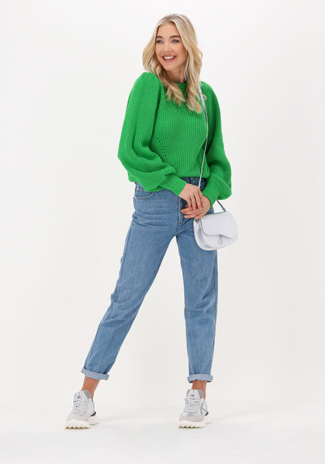Y.A.S. Straight leg jeans YASZEO MW GF ANKLE JEANSD Bleu clair - large