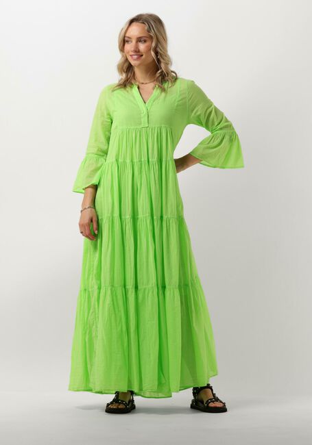 Lime DEVOTION Maxi jurk MANOUSIA - large