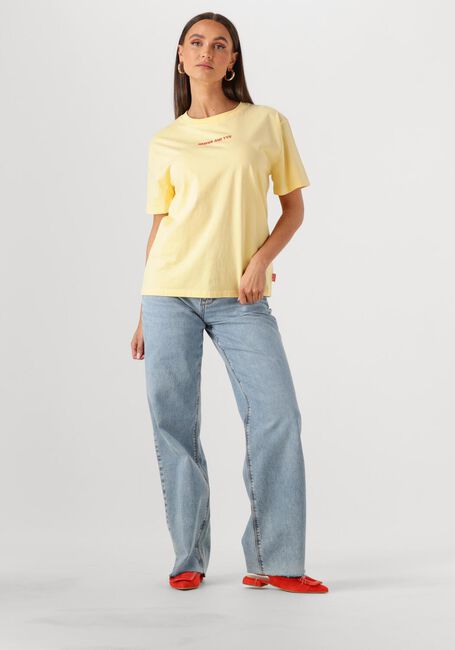 Gele HARPER & YVE T-shirt GUILTYLIST-SS - large