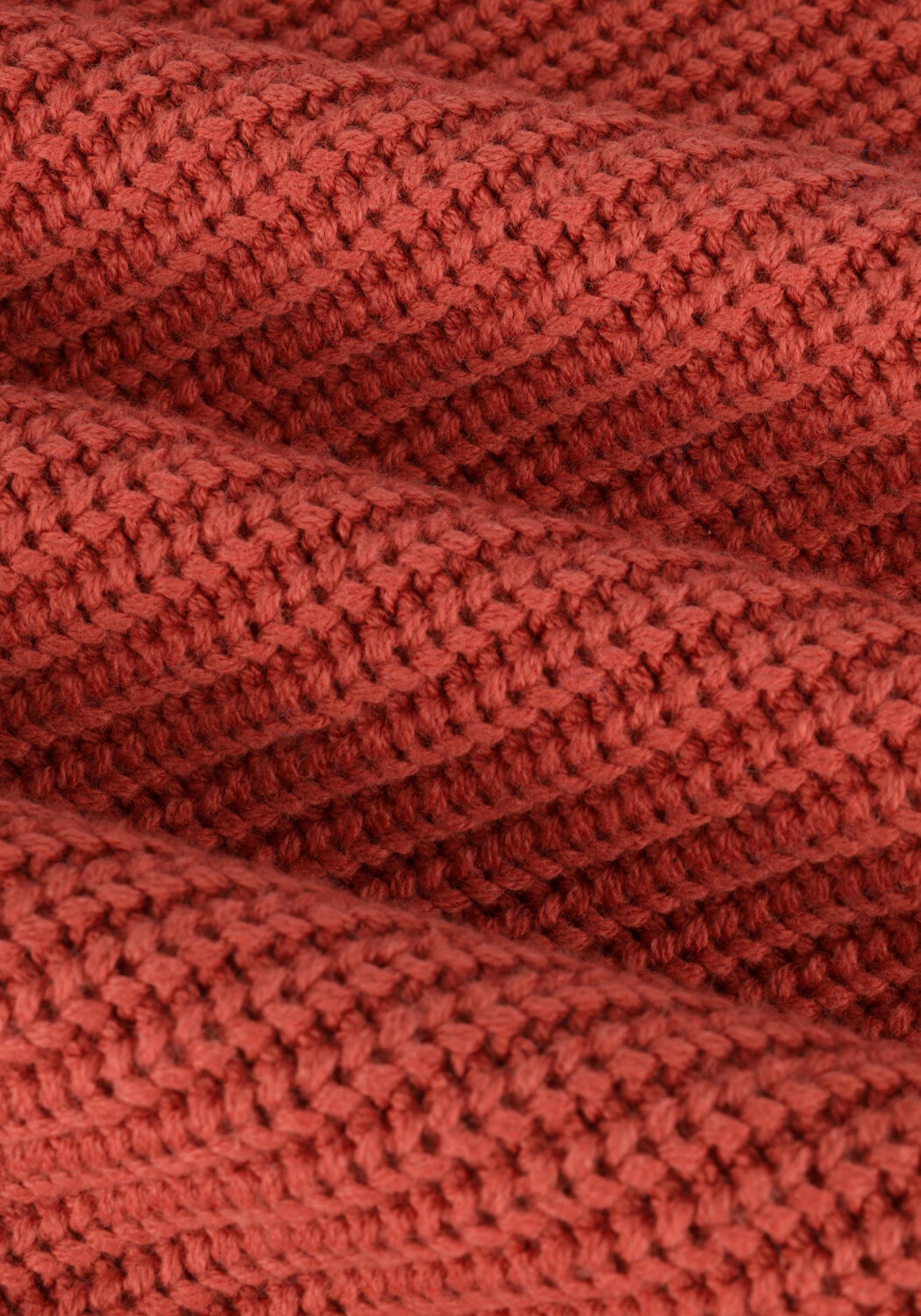 CIRCLE OF TRUST Col roul&eacute; NILA KNIT en rouge - large