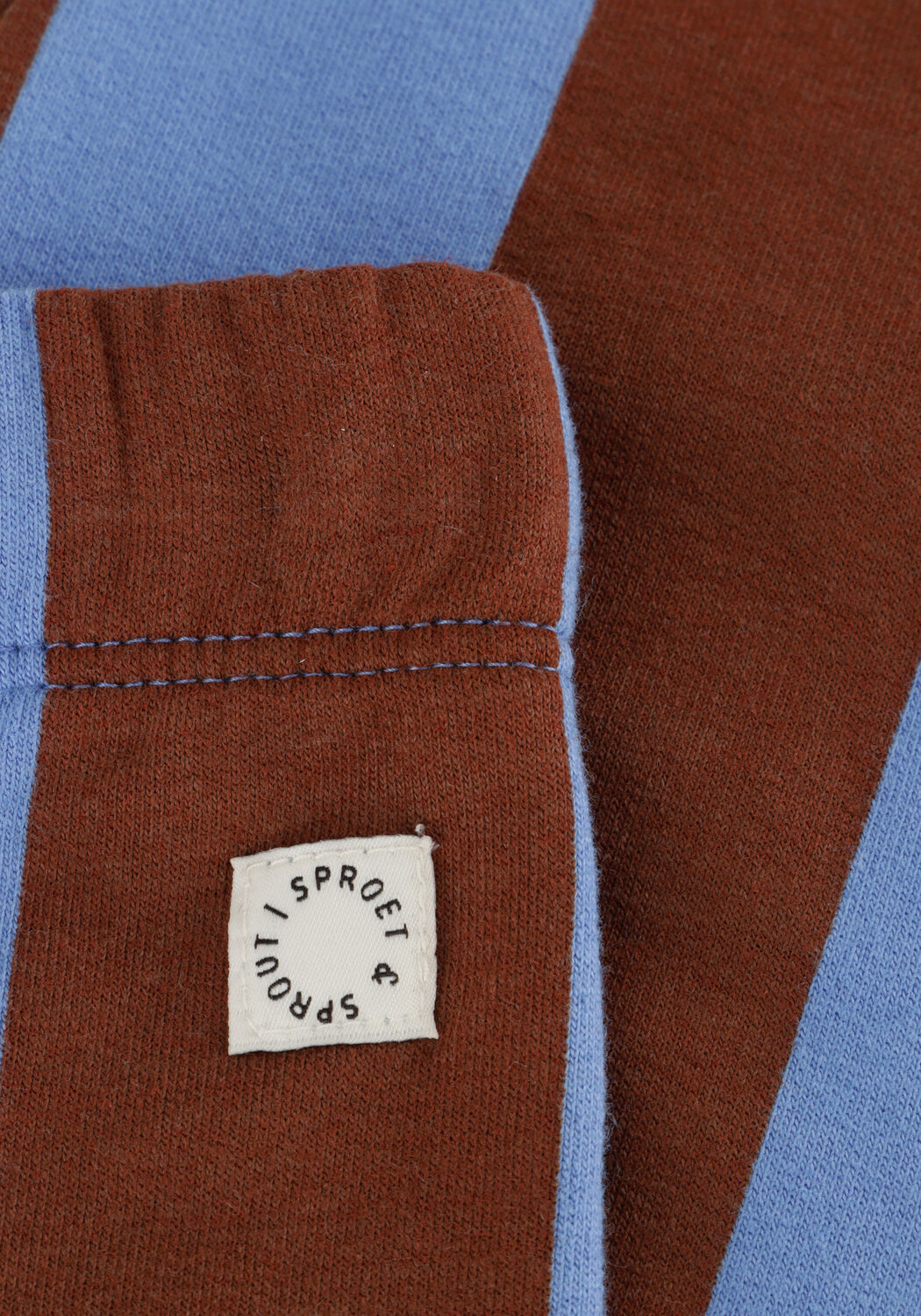 Sproet & Sprout Legging LEGGING BLOCK STRIPE BROWN en marron - large