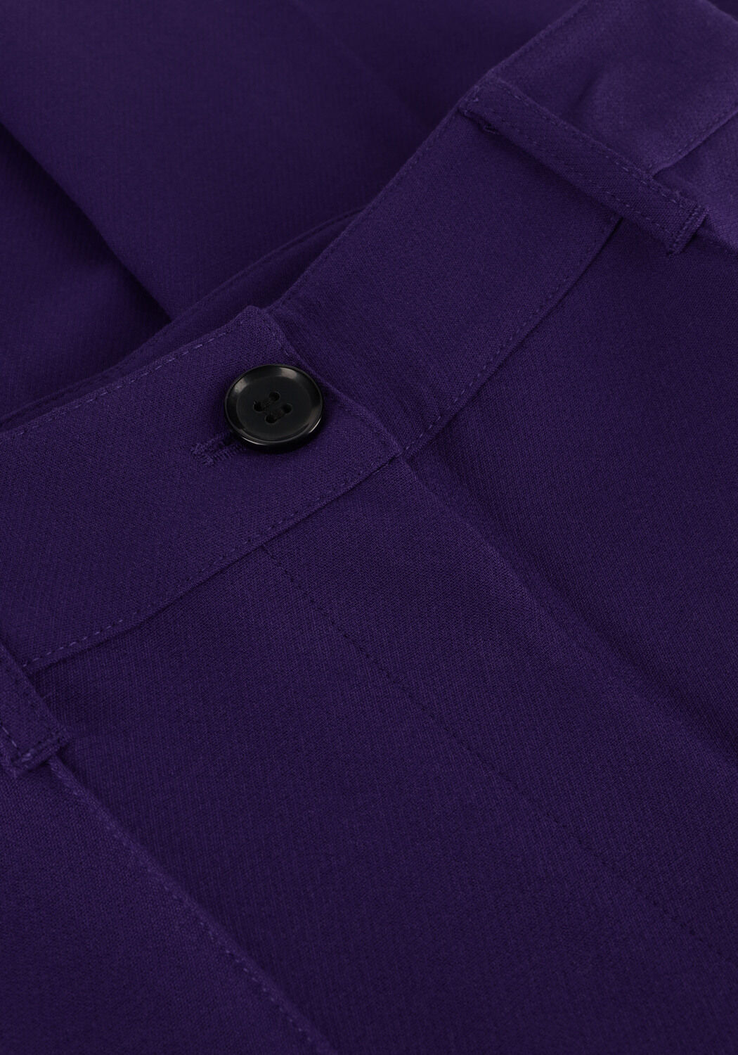 Paarse JANSEN AMSTERDAM Pantalon WQ417 WOVEN WIDE LONG PANTS - large