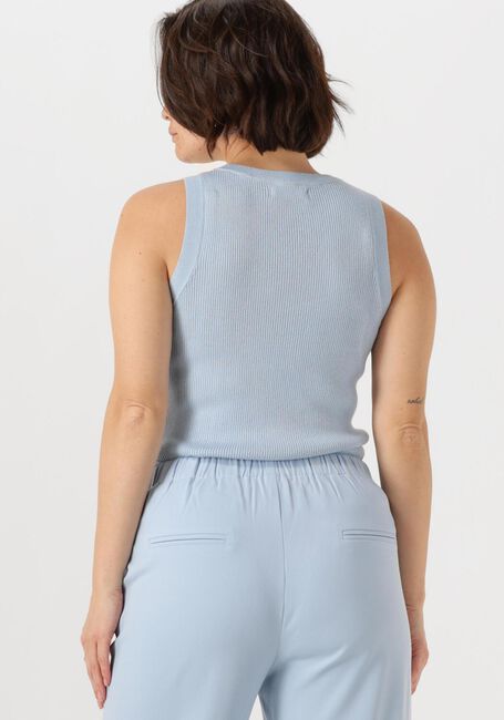 Lichtblauwe YDENCE Top KNITTED TOP KEELY - large