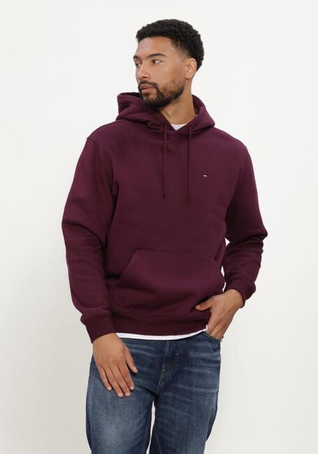 Bordeaux TOMMY JEANS Sweater TJM REG S FLAG HOODIE EXT - large