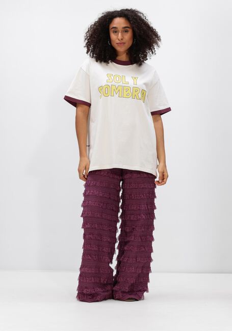 HARPER & YVE Pantalon large LO-PA en violet - large