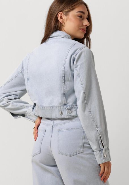 SECOND FEMALE Veste en jean FIRA JACKET Bleu clair - large