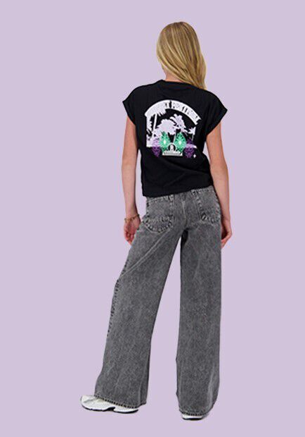 Zwarte RAIZZED Top JULOT - large