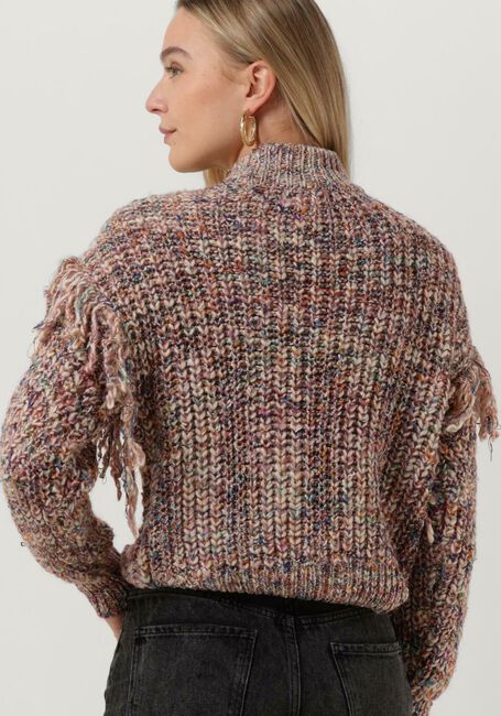Bruine OBJECT Trui FLEUR L/S KNIT - large
