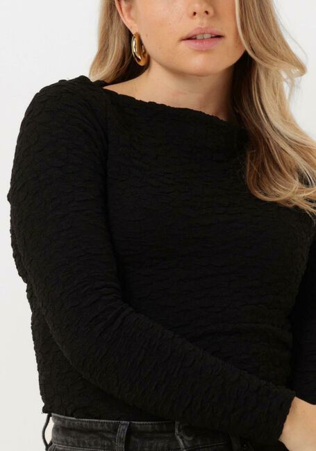SELECTED FEMME SLFSIMI LS O-NECK TOP Hauts & T-shirts en noir - large