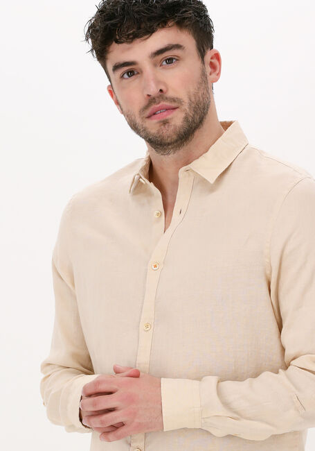SCOTCH & SODA Chemise décontracté REGULAR FIT GARMENT-DYED LINEN SHIRT Sable - large