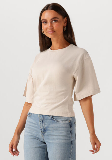 Gebroken wit NEO NOIR T-shirt ASHA BOXY TEE - large