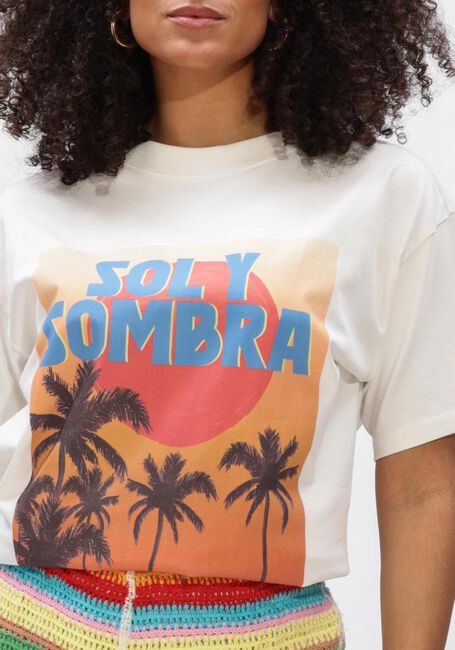 Ecru HARPER & YVE T-shirt SOLYSOMBRA-SS - large