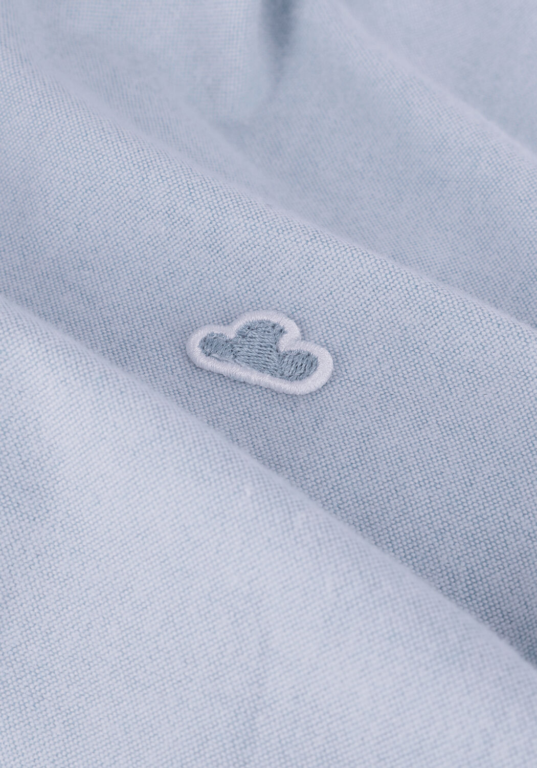 Lichtblauwe THE GOODPEOPLE Casual overhemd SEINFIELD - large