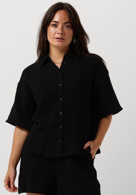 OBJECT OBJCARINA 2/4 SHIRT REP Blouses en noir - large