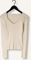 Beige SECOND FEMALE Trui SOLIA KNIT V-NECK Beige SECOND FEMALE Trui SOLIA KNIT V-NECK - medium