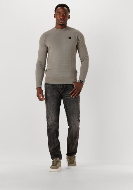 Groene BUTCHER OF BLUE Trui STRUCTURE CREW - large