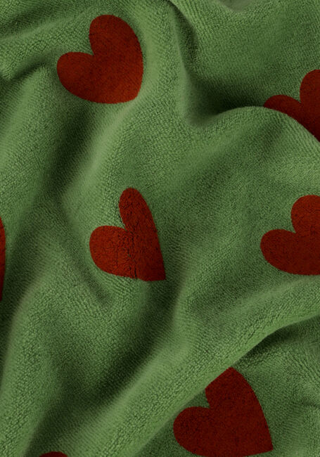 CARLIJNQ Chandail HEARTS - GIRLS SWEATER TURTLENECK en vert - large