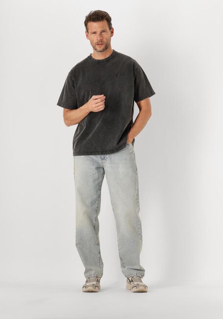 Lichtblauwe WOODBIRD Straight leg jeans WBLEROY DAWN JEANS - large