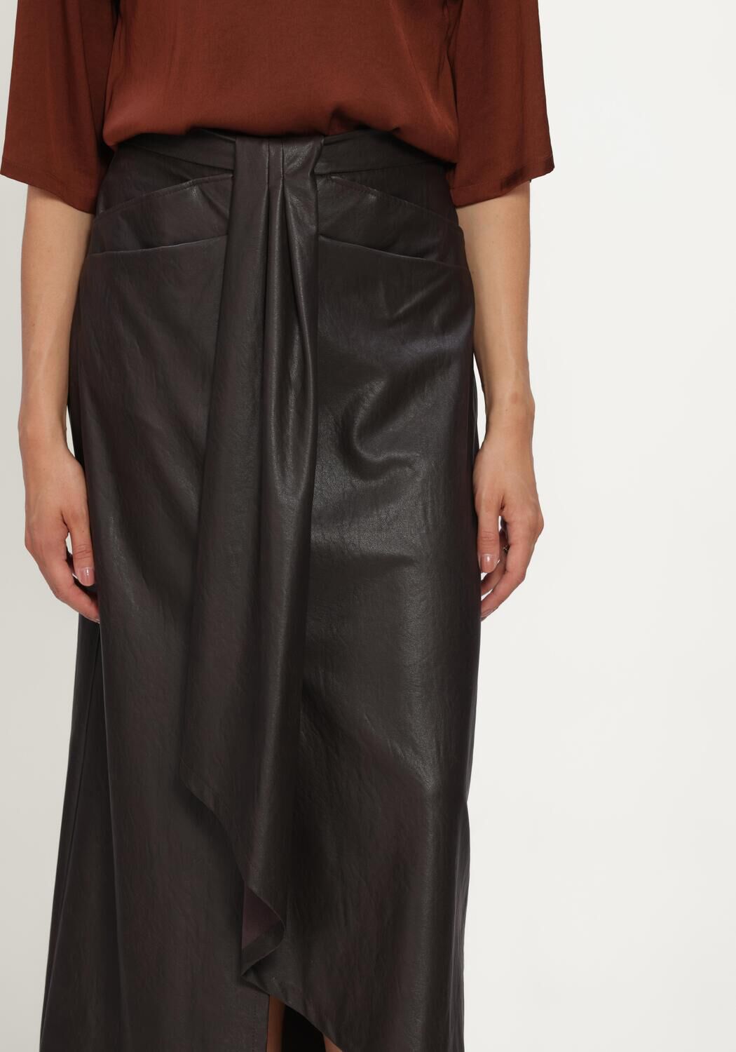 Bruine CAROLINE BISS Midirok 4704 - large