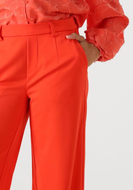OBJECT Pantalon OBJLISA WIDE PANT en rouge - large