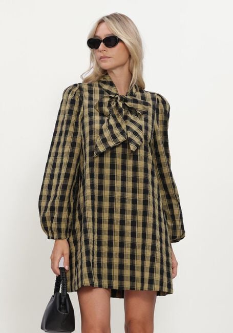 Y.A.S. Mini robe YASSIERA LS DRESS Kaki - large