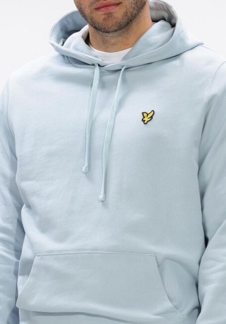 LYLE & SCOTT Chandail PULLOVER HOODIE Bleu clair - large