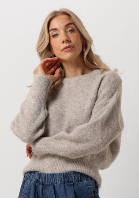 BY-BAR Pull SONNY NATURAL PULLOVER en gris - large