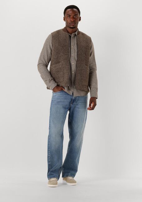 Bruine DSTREZZED Casual overhemd MATEJA SHIRT - large