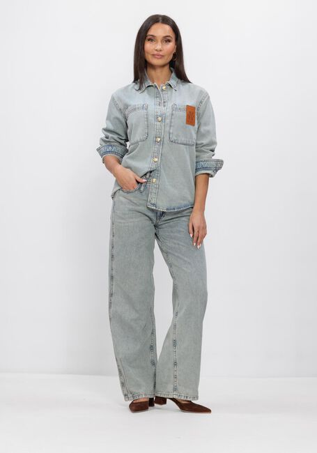 Lichtblauwe JOSH V Wide jeans LOUELLA - large