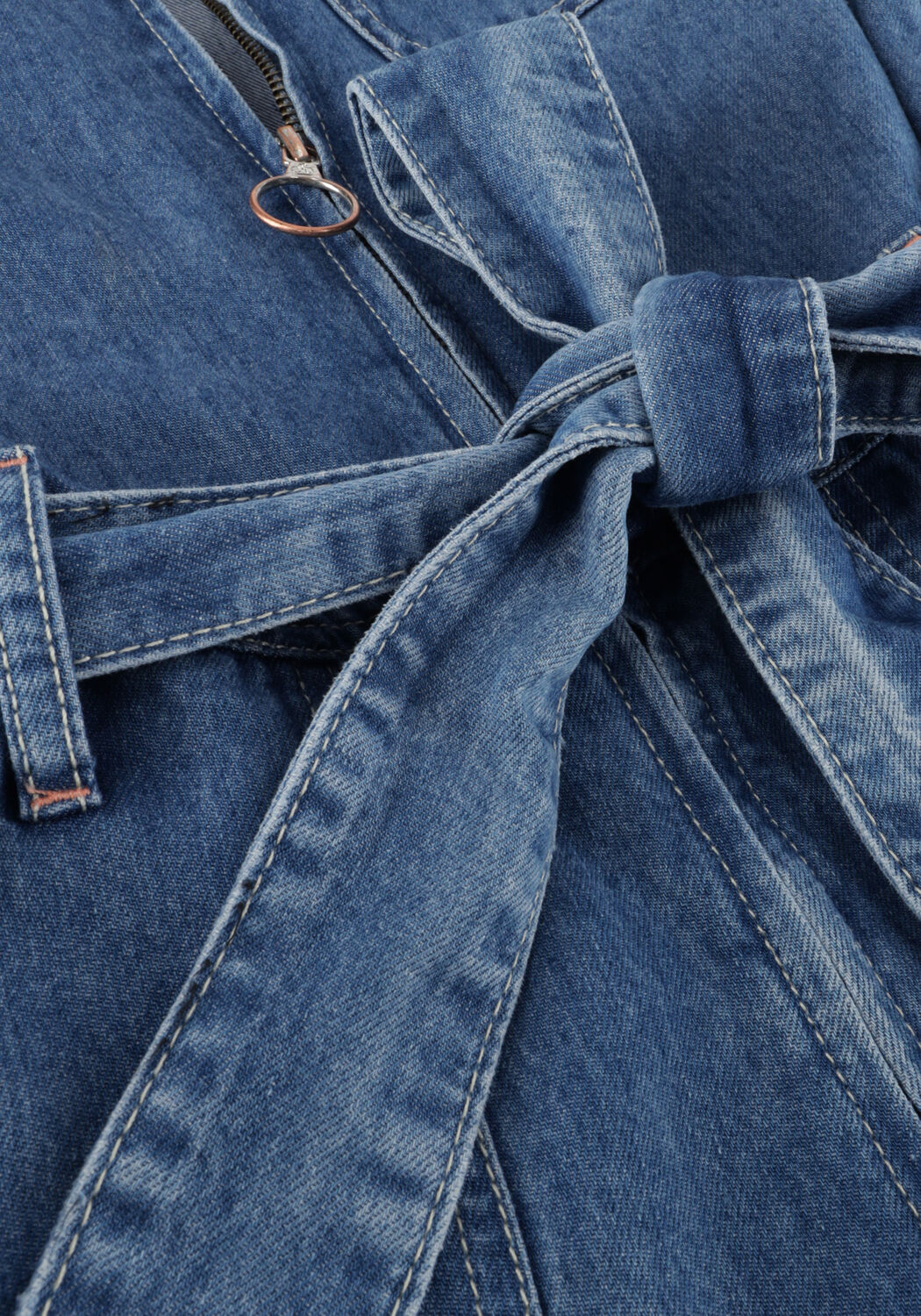 Blauwe SCOTCH & SODA Jumpsuit ZIP FRONT RETRO INSPIRED JUMPSUIT - INDIGO - large