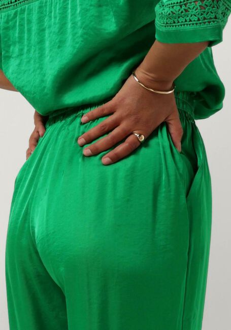 Groene NUKUS Wijde broek GRACE PANTS - large