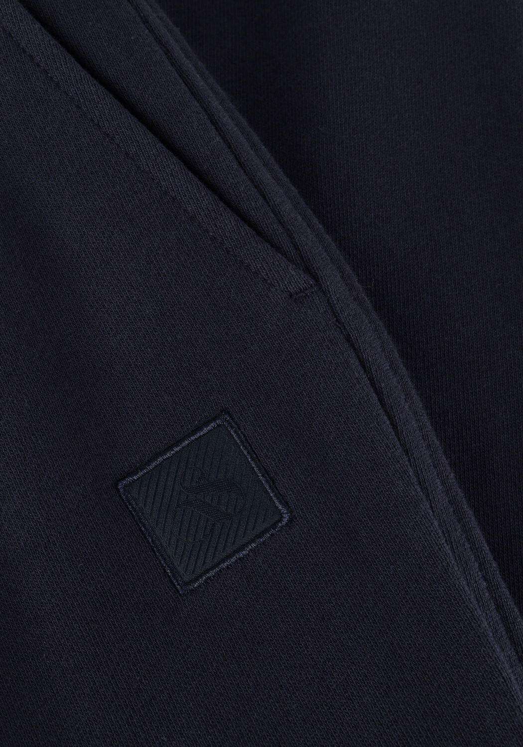 SCOTCH & SODA Pantalon de jogging LOGO SWEATPANT Bleu fonc&eacute; - large