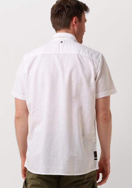 PME LEGEND Chemise décontracté SHORT SLEEVE SHIRT CTN/LINEN Écru - large