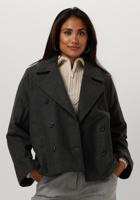 OBJECT Jack OBJKEILY SHORT JACKET Gris foncé - large