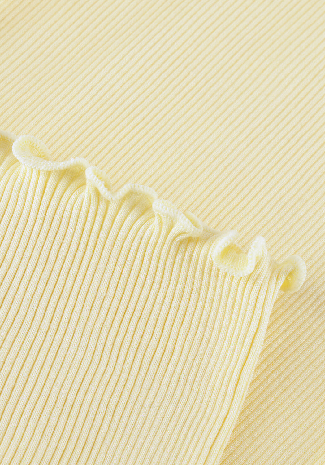 ROSEMUNDE Haut BABETTE DEEP BACK SILK TOP en jaune - large